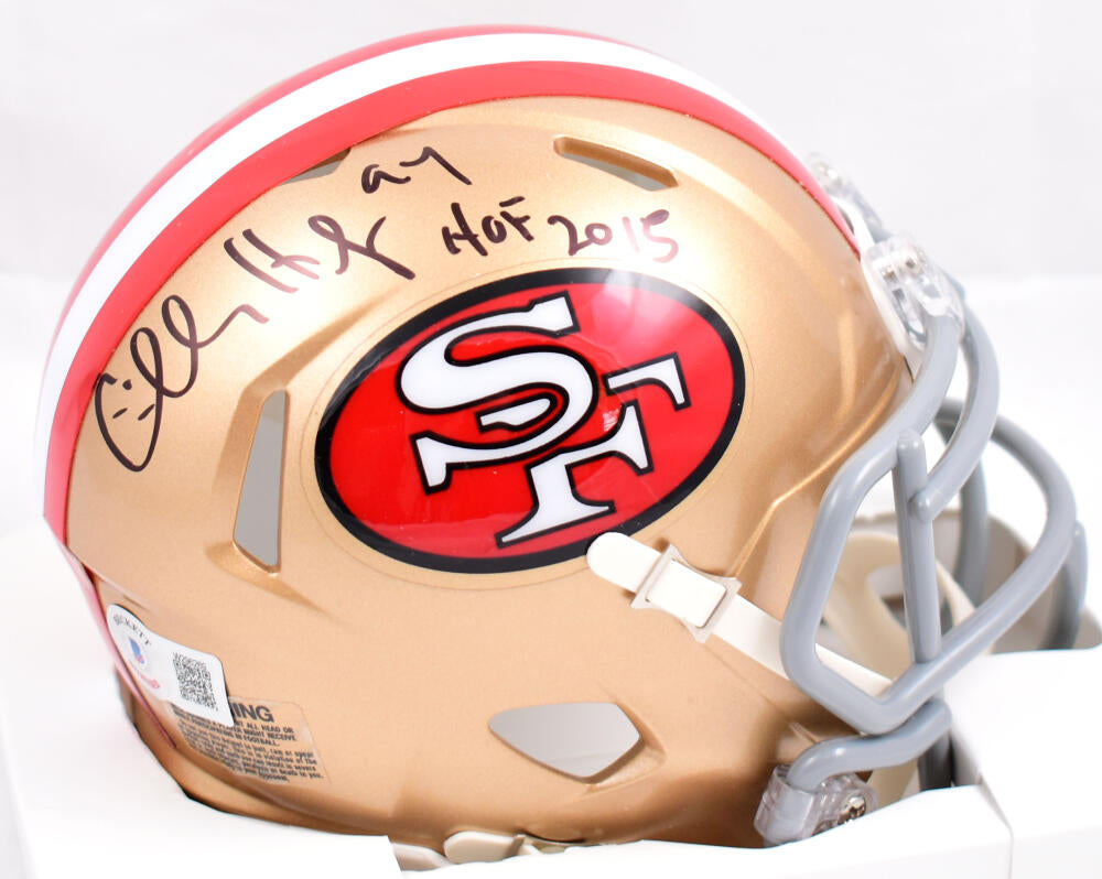 Charles Haley Signed San Francisco 49ers Speed Mini Football