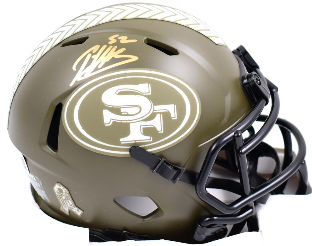 Patrick Willis Autographed SF 49ers Flash Mini Helmet-Beckett W