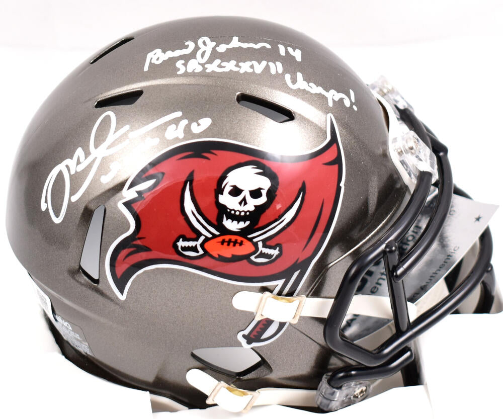 : Mike Alstott Autographed Hand Signed Tampa Bay Bucs