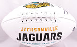 Mark Brunell Autographed Jacksonville Jaguars Logo Football - Prova *Black Image 3