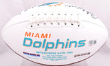 Bob Griese Autographed Miami Dolphins Logo Football w/HOF - Beckett W Hologram *Black Image 4
