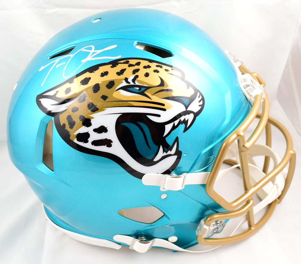 Jacksonville Jaguars Riddell Speed Authentic Helmet – Green