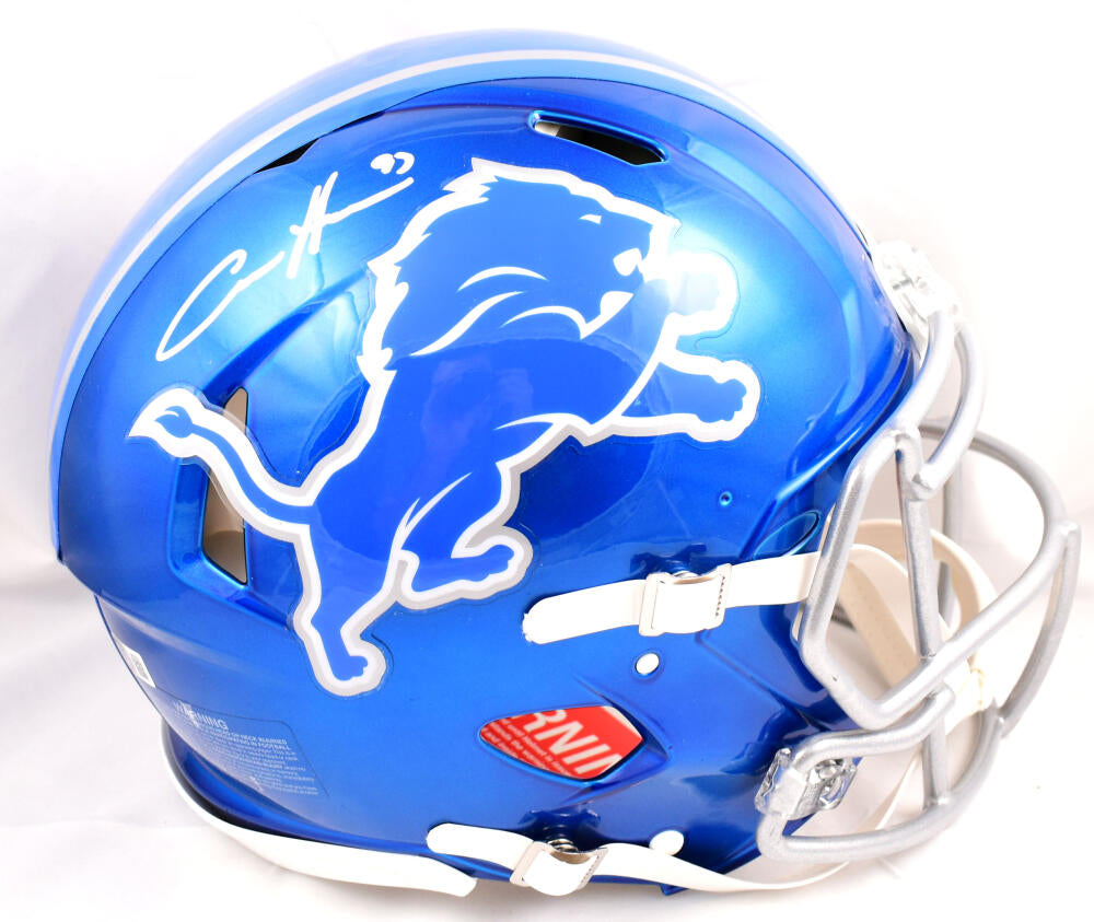 Aidan Hutchinson Signed Detroit Lions Authentic Speed Helmet