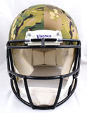 Justin Jefferson Autographed Minnesota Vikings F/S Camo Speed Authentic Helmet- Beckett W Hologram *White Image 4