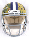 Micah Parsons Autographed Dallas Cowboys F/S Camo Speed Authentic Helmet- Fanatics *White Image 4
