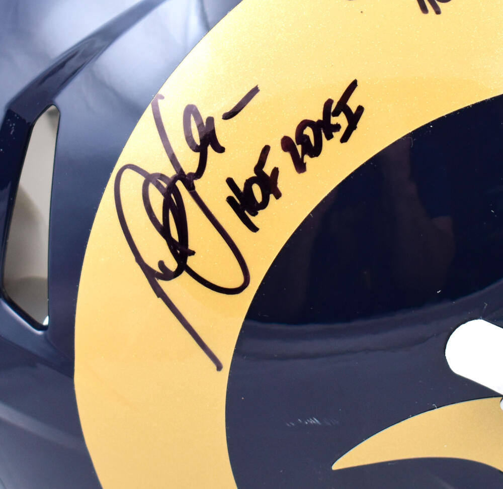 Kurt Warner Signed St Louis Rams Authentic Flash Helmet HOF Beckett –  Denver Autographs