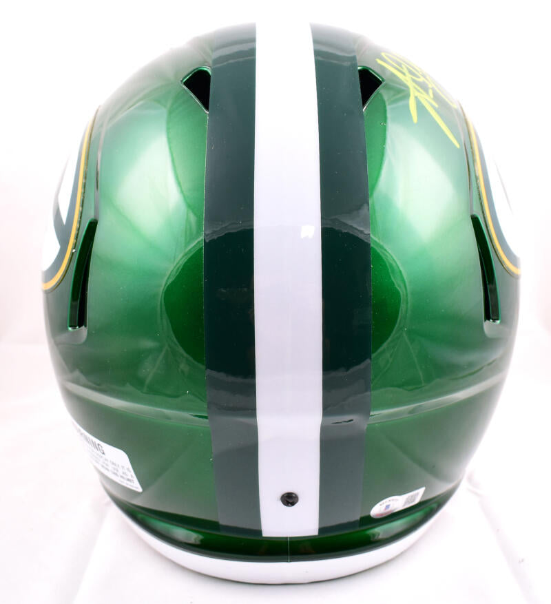 Aaron Jones Autographed Signed Green Bay Packers F/S Flash Speed  Helmet-Beckett W Holo