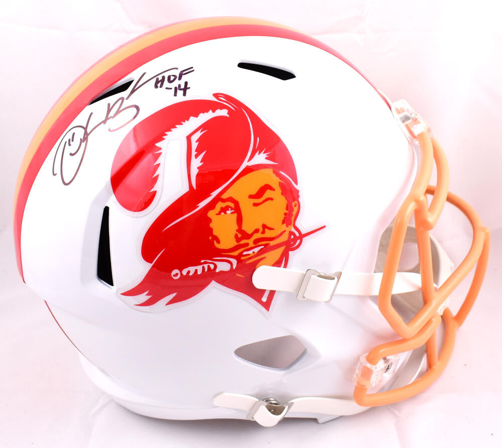 Derrick Brooks Autographed Tampa Bay Buccaneers 76-96 F/S Speed