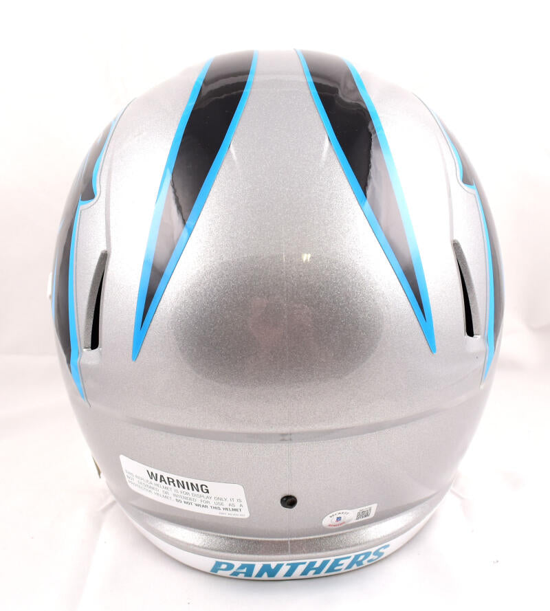 Luke Kuechly Autographed Carolina Panthers Lunar F/S Helmet- Beckett W –  The Jersey Source