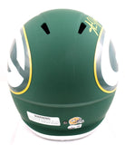 Aaron Jones Autographed Green Bay Packers F/S Amp Speed Helmet-Beckett W Hologram *Yellow Image 3