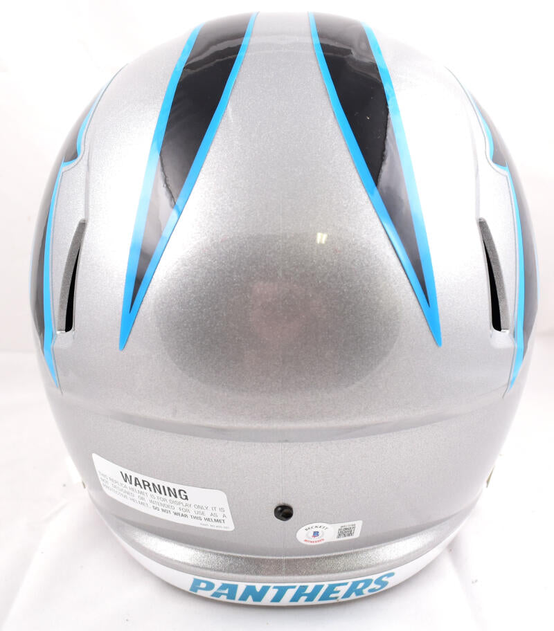 Luke Kuechly Autographed Carolina Panthers Lunar F/S Helmet- Beckett W –  The Jersey Source