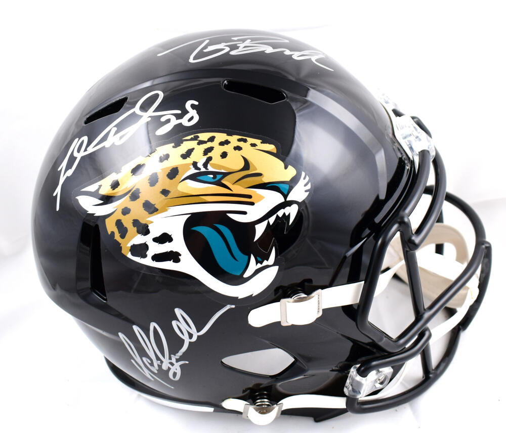 Fred Taylor Signed Jacksonville Jaguars Flash Speed Replica Helmet