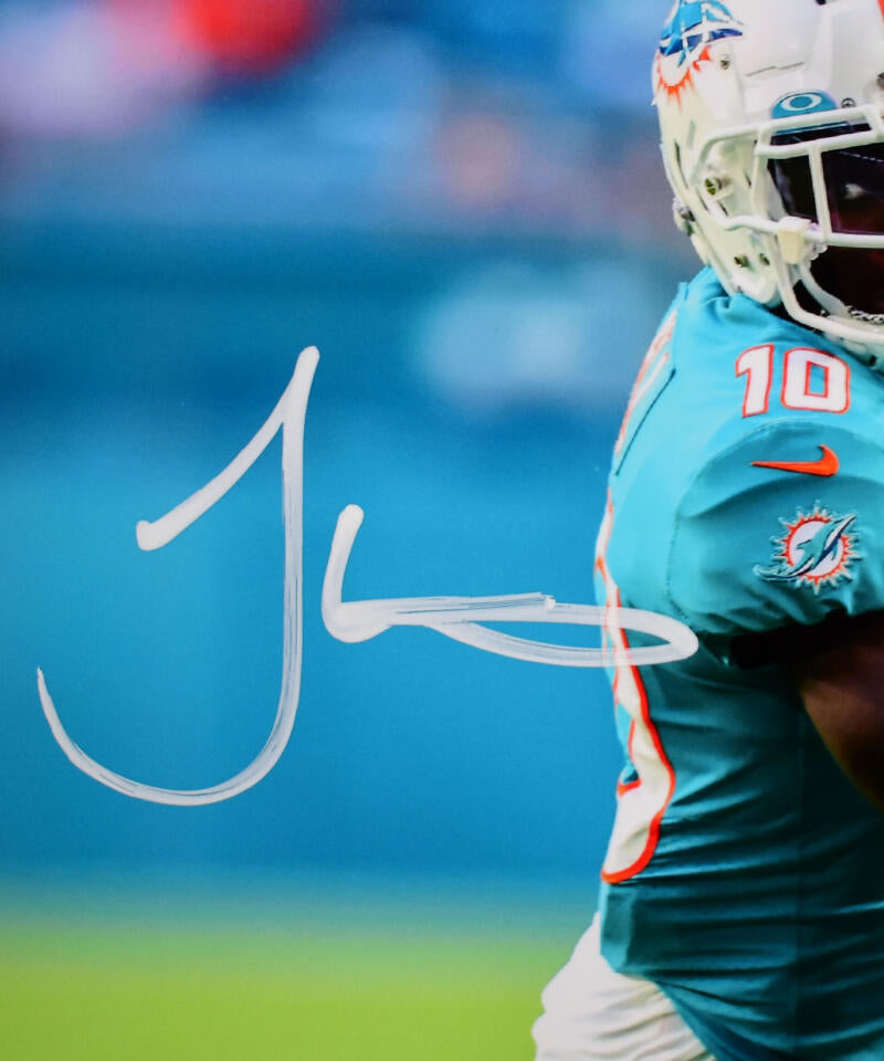 tyreek hill signed dolphins jersey