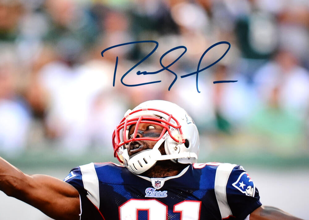 Randy Moss New England Patriots Autographed Mitchell & Ness
