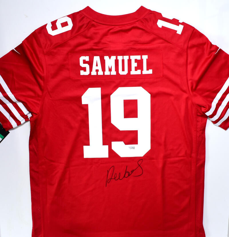 Deebo Samuel Autographed San Francisco 49ers NFL White Nike Game