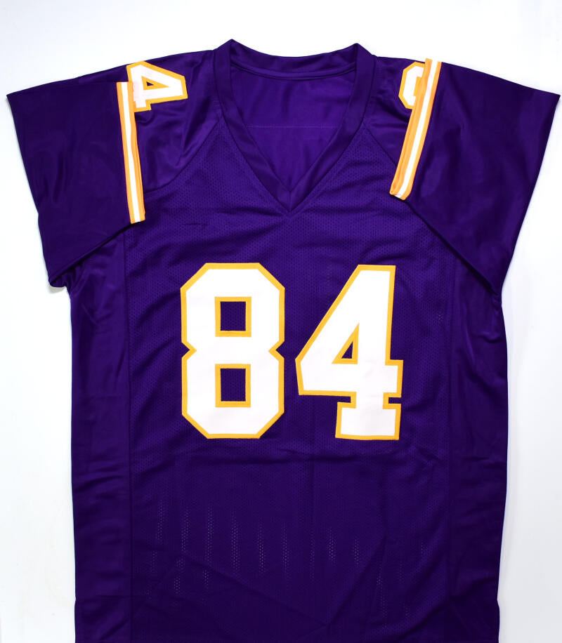 Randy Moss Signed Minnesota Vikings Nickname: Straight Cash Homie