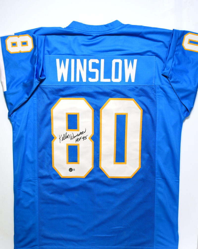 Kellen Winslow San Diego Chargers Jersey light blue