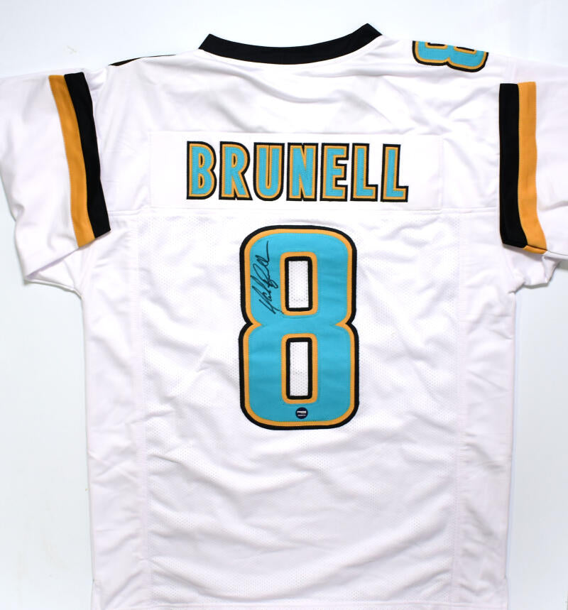 Mark Brunell Autographed White Pro Style Jersey - Prova *Black – The Jersey  Source