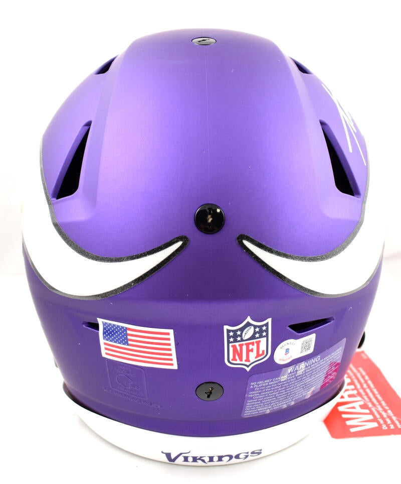 Vikings Adrian Peterson Autographed Signed Speed Flex Helmet