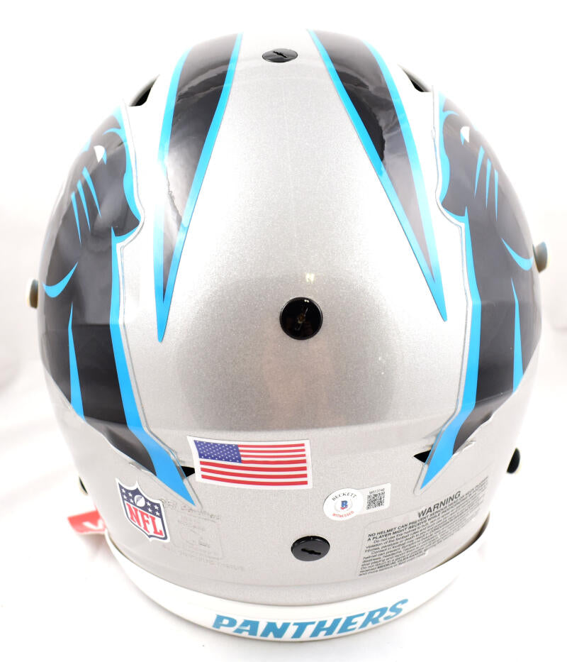 Luke Kuechly Autographed Signed Carolina Panthers Riddell Speed Authentic  Helmets - JSA Authentic