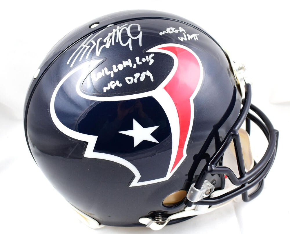 footballcollectible J. J. Watt Autographed Houston Texans Jersey