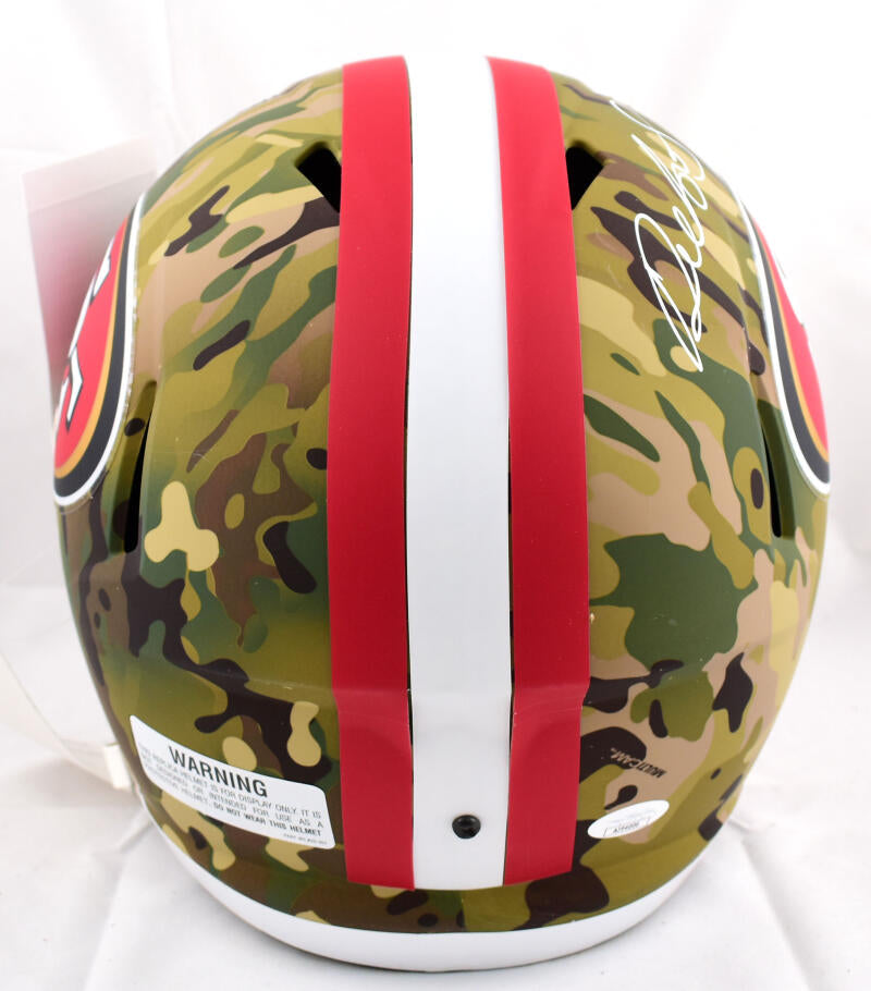 DEEBO SAMUEL AUTOGRAPHED SAN FRANCISCO 49ERS WHITE SPEED MINI HELMET B –  Super Sports Center