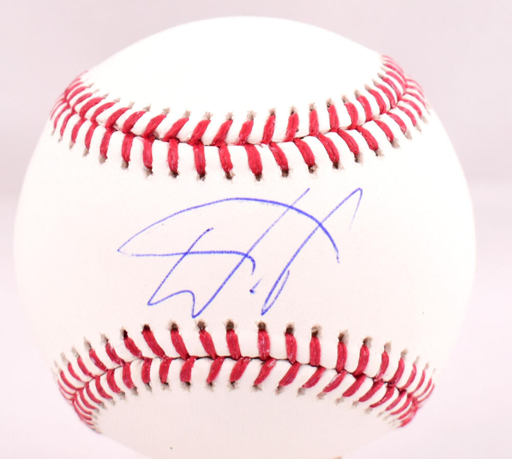 Wander Franco Autographed Rawlings OML Baseball - JSA *Blue – The Jersey  Source