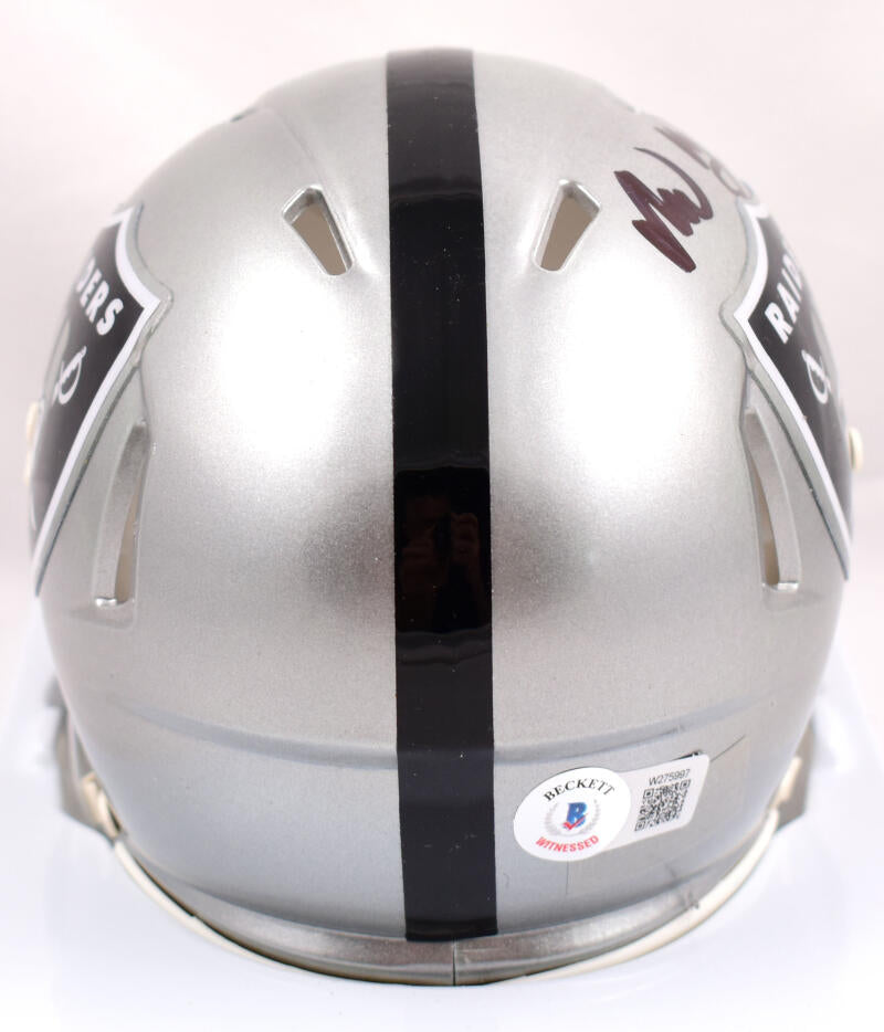 Oakland Raiders Speed Mini Helmet