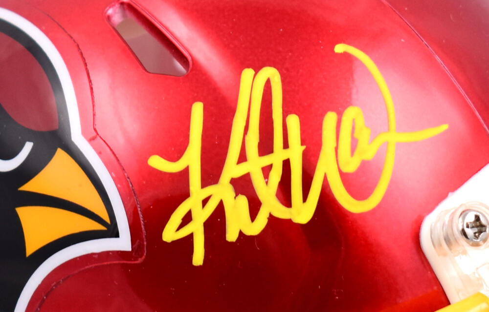 Kurt Warner Autographed Arizona Cardinals F/S Flash Speed Helmet Beckett