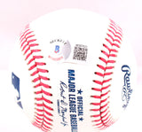 Paul O'Neill Autographed Rawlings OML Baseball w/4x WS Champ - Beckett W Hologram *Blue Image 3