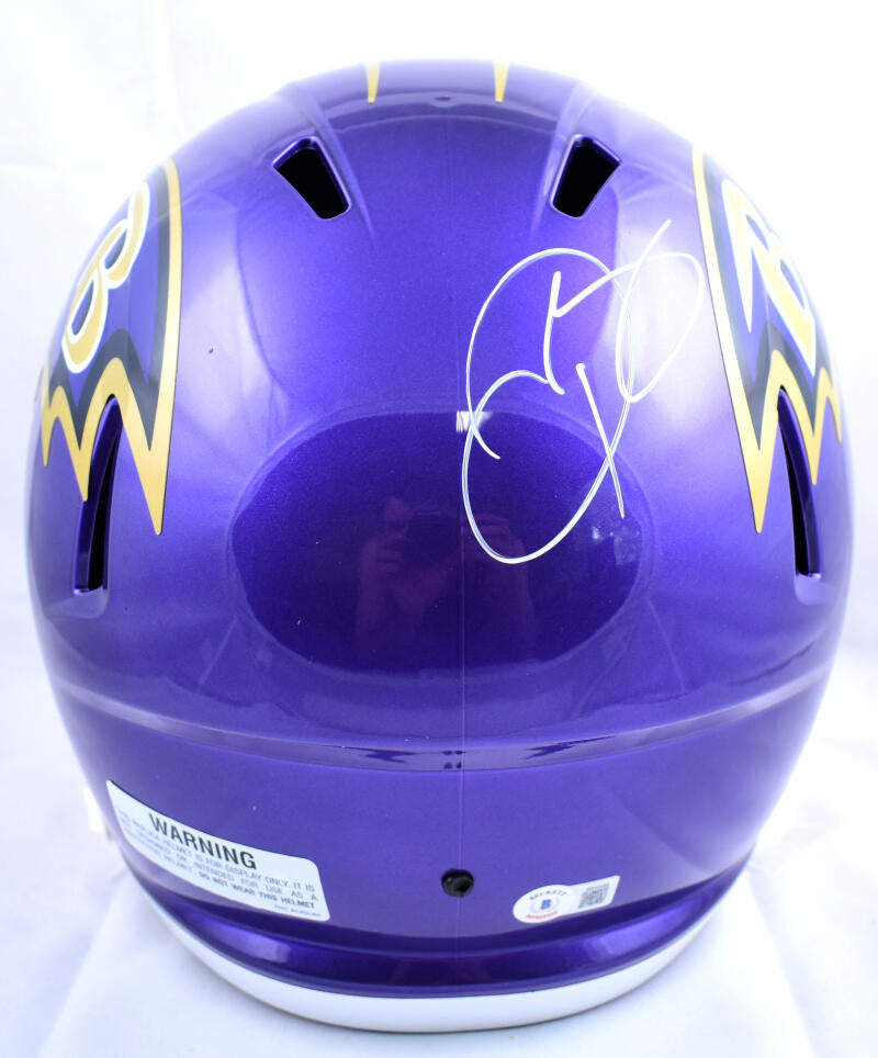 Odell Beckham, Jr. Autographed Ravens Flash Mini Helmet – Great