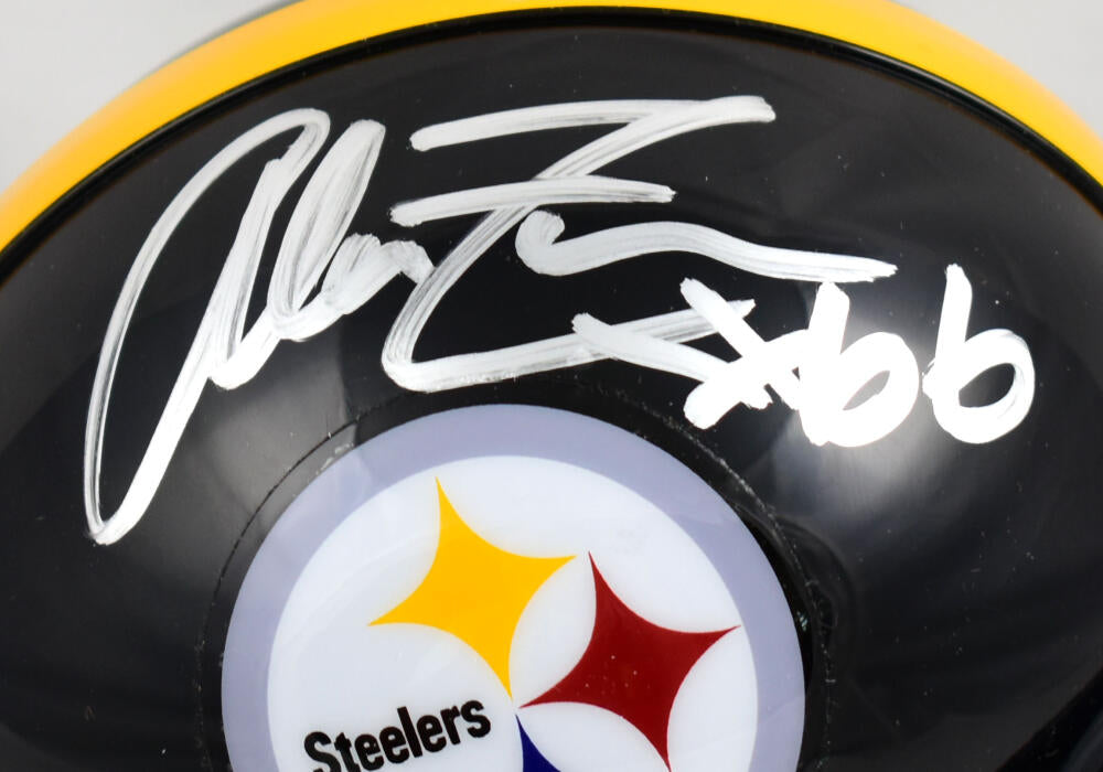 Alan Faneca Autographed Pittsburgh Steelers Speed Mini Helmet-Beckett – The  Jersey Source