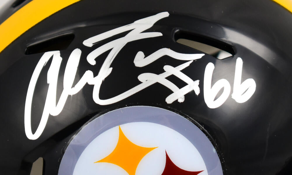 Alan Faneca Autographed Pittsburgh Steelers Lunar Speed Mini Helmet-Be –  The Jersey Source