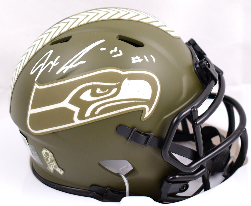 Seattle Seahawks NFL Salute to Service Riddell Speed Mini Helmet