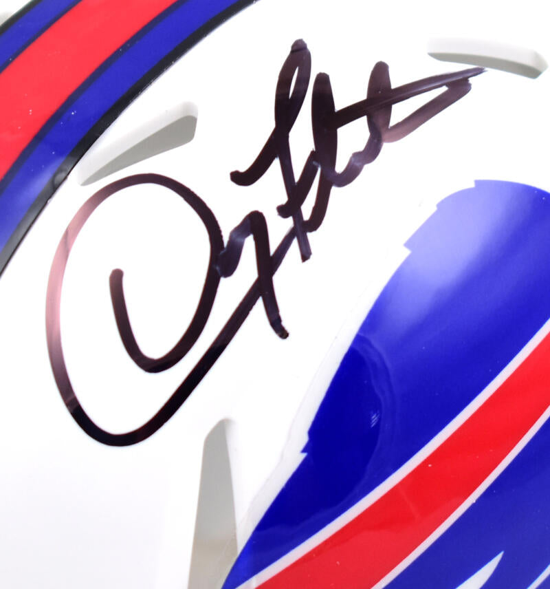 Doug Flutie Autographed Buffalo Bills Flash Mini Helmet Beckett