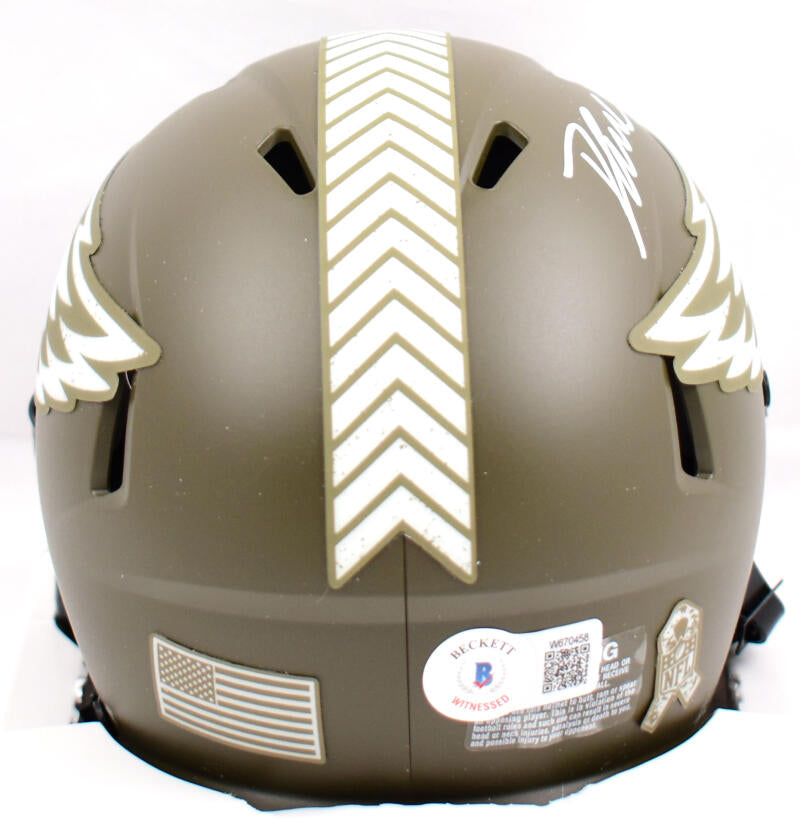 Philadelphia Eagles Salute to Service Mini Helmet