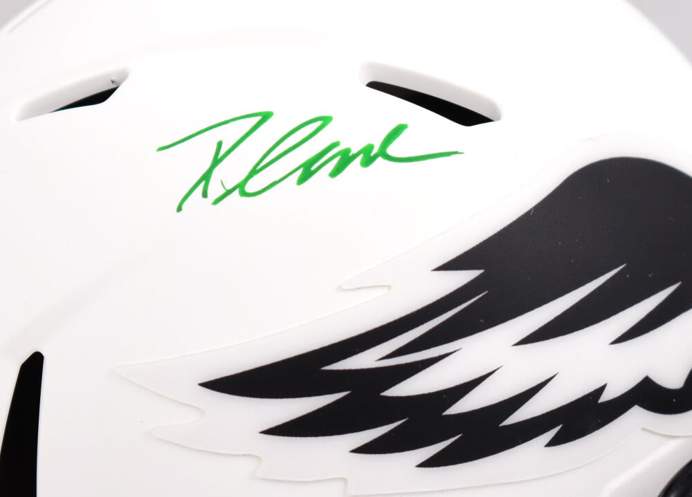 D'Andre Swift Signed Eagles Speed Mini Helmet (JSA)