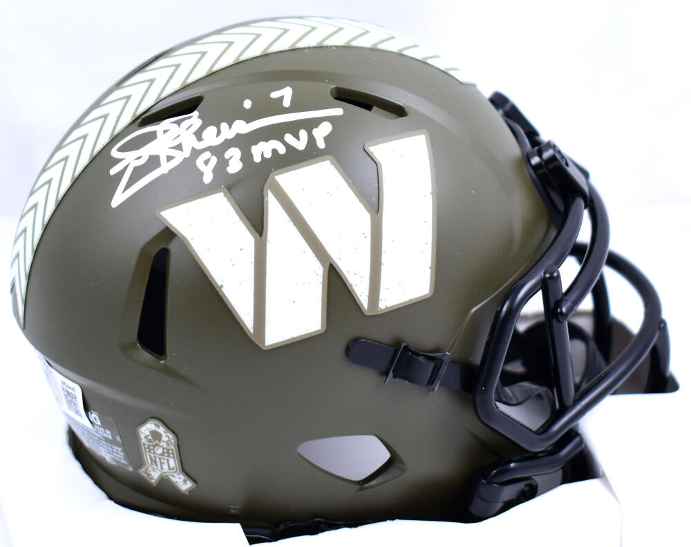 Washington Commanders Salute to Service Mini Helmet