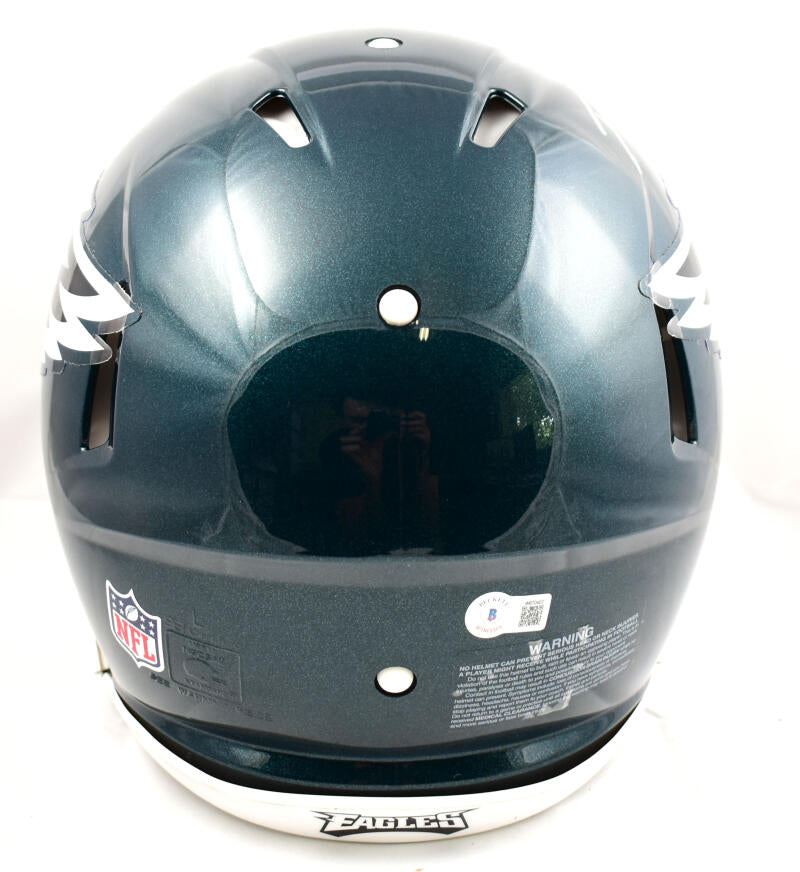 D'Andre Swift Autographed Philadelphia Eagles F/S Speed Helmet-Beckett –  The Jersey Source