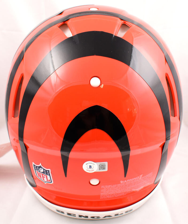 Tee Higgins Autographed Cincinnati Bengals F/S Eclipse Speed Helmet - – The  Jersey Source