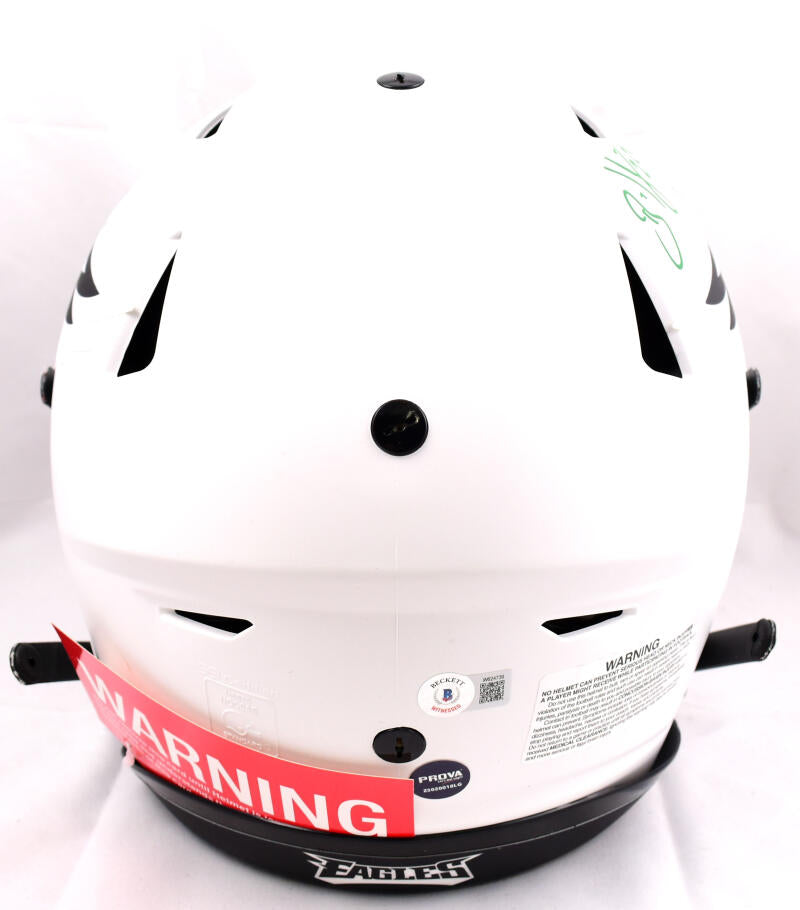 Brian Dawkins Autographed Philadelphia Eagles Speed Mini-Helmet JSA