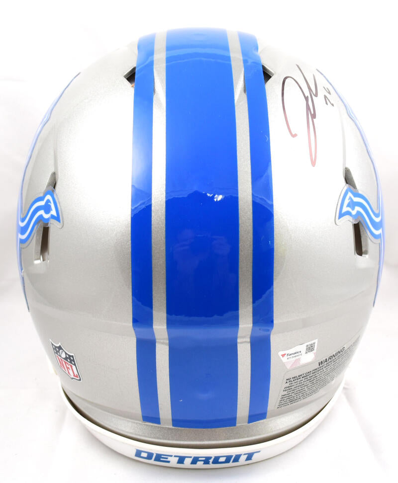 Jahmyr Gibbs Autographed Detroit Lions F/S Speed Authentic Helmet