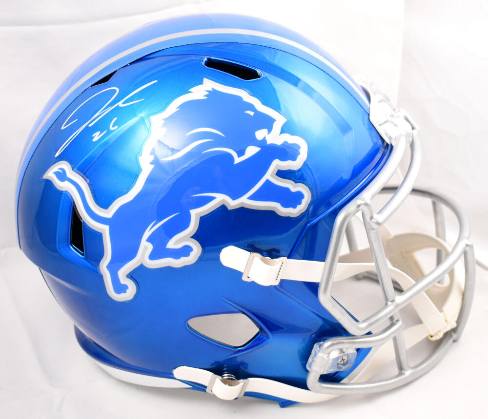Jahmyr Gibbs Autographed Detroit Lions F/S Flash Speed Helmet