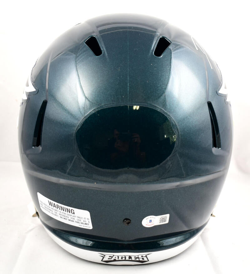 D'Andre Swift Philadelphia Eagles Autographed Riddell Flash Speed Replica Helmet