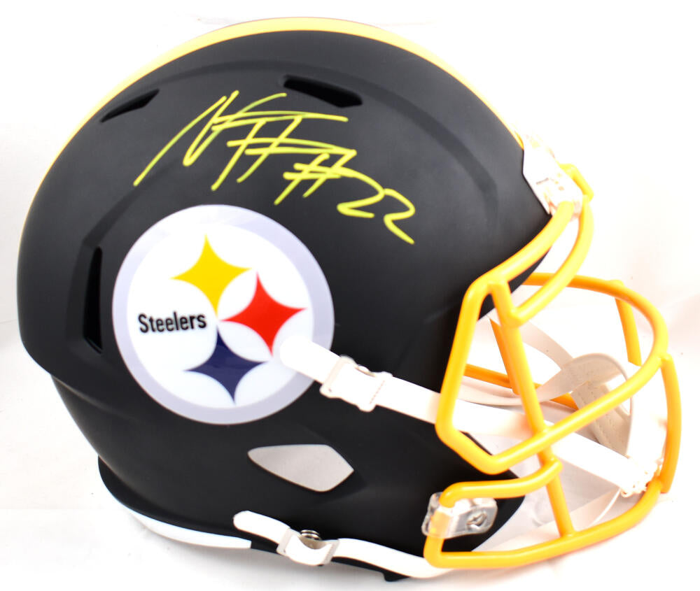 Pittsburgh Steelers Najee Harris Autographed Speed Mini Helmet Fanatics  Authenticated