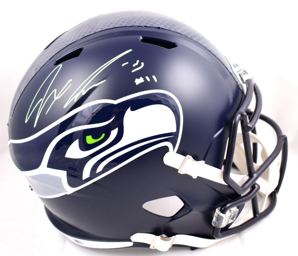 Jaxon Smith-Njigba Autographed Seattle Seahawks F/S Flash Speed Helmet –  The Jersey Source