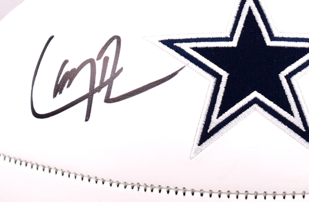 Larry Brown Autographed Dallas Cowboys Logo Football W/ SB MVP