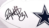 Roy Williams Autographed Dallas Cowboys Logo Football w/America's Team-Beckett W Hologram *Black Image 3