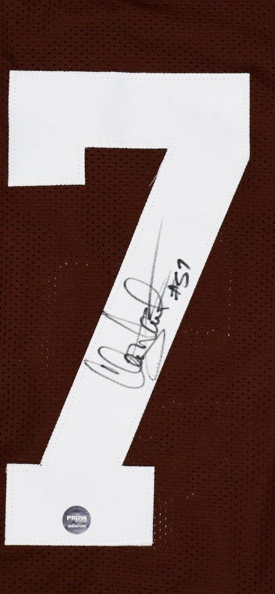 Clay Matthews Autographed Brown Pro Style Jersey - Prova *Black – The Jersey  Source