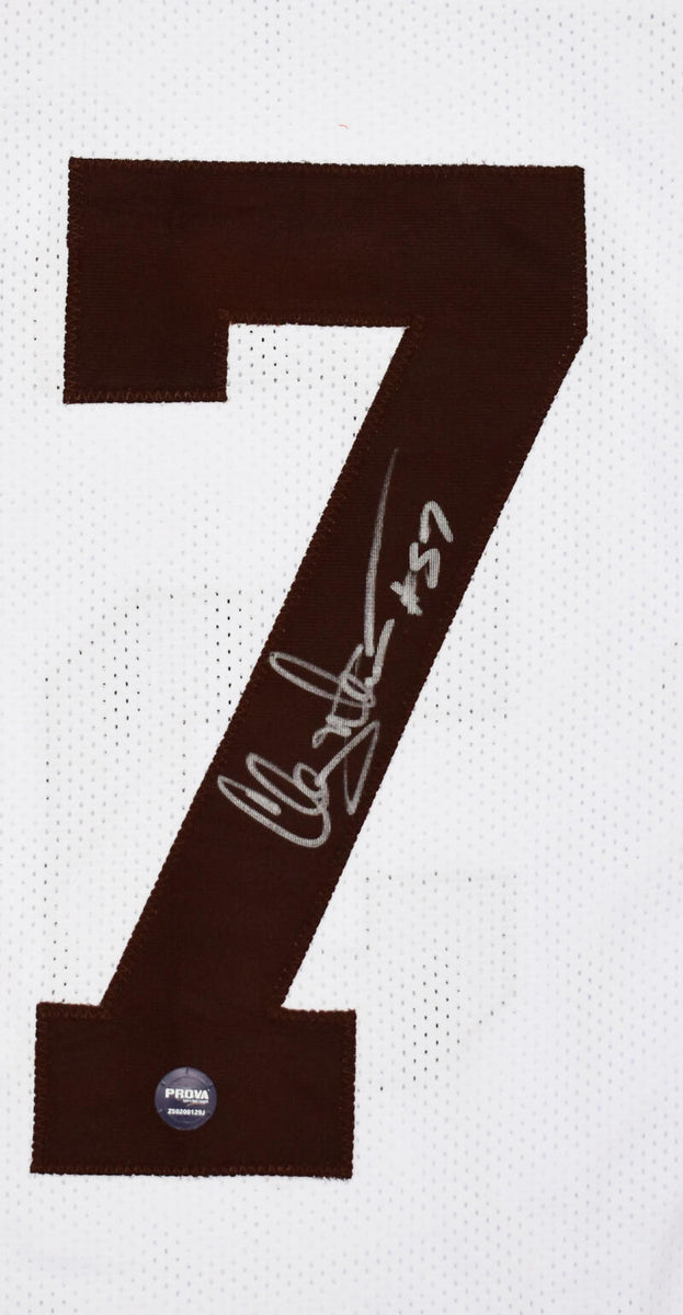 Clay Matthews Autographed Brown Pro Style Jersey - Prova *Black – The Jersey  Source